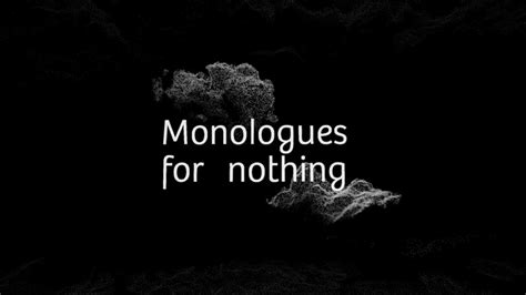 celine schimmert|Monologues for Nothing on Vimeo.